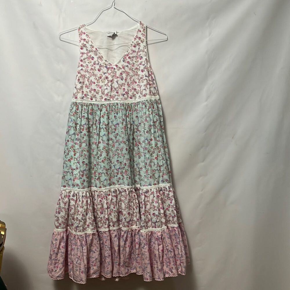 NWT LOVESHACKFANCY x TARGET CAMILLE FLORAL DRESS XXS - Picture 2 of 9
